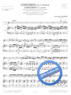 Concerto en Ut Mineur von Domenico Cimarosa 
