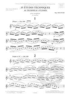 35 Etudes Techniques von Rene Decouais 