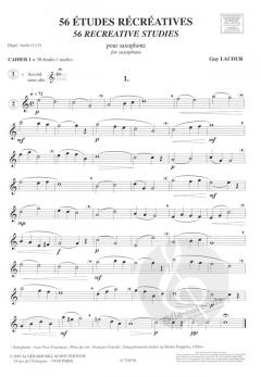 56 Études Récréatives 1 von Guy Lacour 