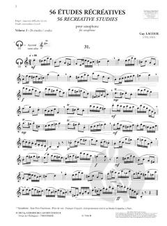 56 Etudes Recreatives 2 von Guy Lacour 