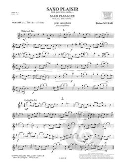 Saxo Plaisir Vol. 2 von Jérôme Naulais 