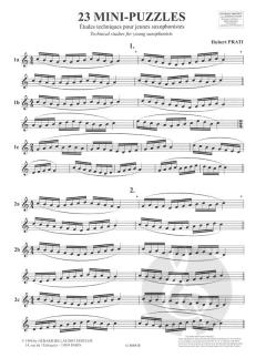 23 Mini Puzzles von Hubert Prati 