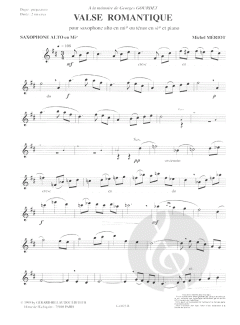 Valse Romantique von Michel Meriot 