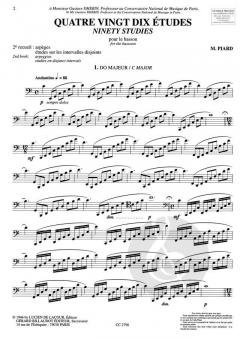 Quatre-vingt-dix Etudes Vol. 2 (M. Piard) 