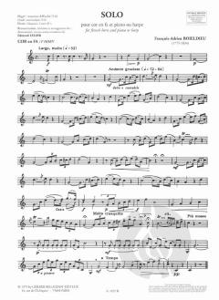 Solo von François-Adrien Boieldieu für Horn und Klavier
