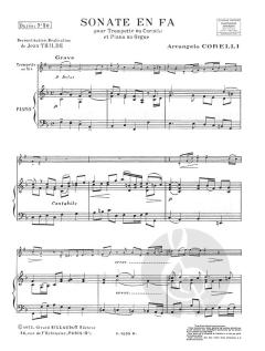 Sonate en Fa Majeur von Arcangelo Corelli 