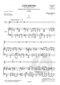 Concertino von Maurice Ohana 