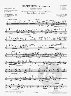 Concerto en ré majeur von Leopold Mozart 