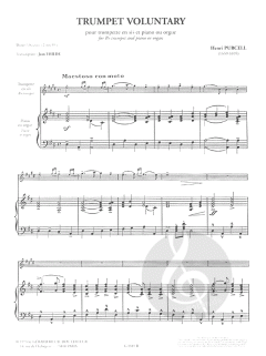 Trumpet Voluntary von Henry Purcell im Alle Noten Shop kaufen