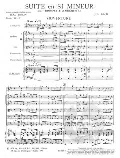 Suite in h-Moll von Johann Sebastian Bach 