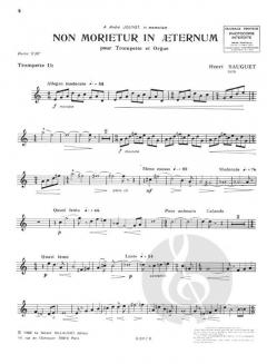 Non Morietur in Eaternum von Henri Sauguet 