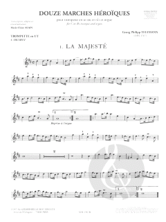 12 Marches Heroiques von Georg Philipp Telemann 