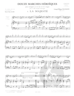 12 Marches Heroiques von Georg Philipp Telemann 