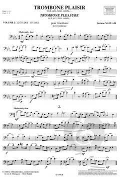 Trombone Plaisir Vol. 2 von Jérôme Naulais 