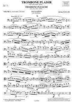 Trombone Plaisir Vol. 3 von Jérôme Naulais 