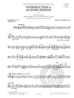 Introduction et Allegro Martial Opus 58 von W. van Dorsselaer 