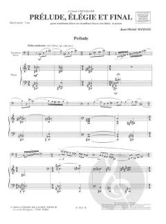 Prelude, Elegie et Final von Jean-Michel Damase 