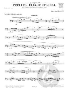 Prelude, Elegie et Final von Jean-Michel Damase 