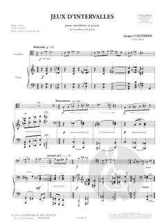 Jeux d'Intervalles von Jacques Castérède 
