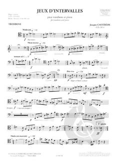 Jeux d'Intervalles von Jacques Castérède 