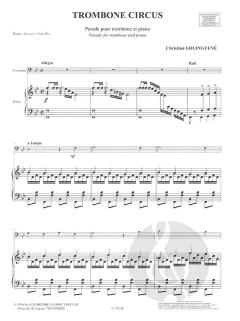 Trombone Circus von Christian Gouinguene 