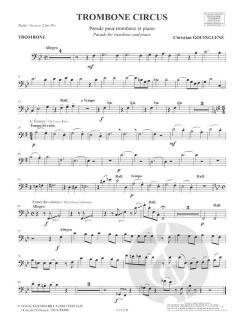 Trombone Circus von Christian Gouinguene 