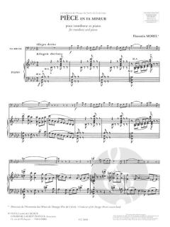 Piece en Fa Mineur von Florentin Morel 
