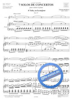 7 Solos de Concertos von Charles Jean-Baptiste Dancla 