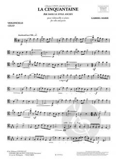 La Cinquantaine von Jean Gabriel Marie 