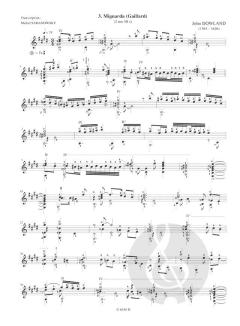 Selection de 26 Pieces pour Luth Vol. 3 von John Dowland 