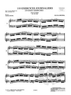 110 Exercices Journaliers von Robert Nicolas-Charles Bochsa 