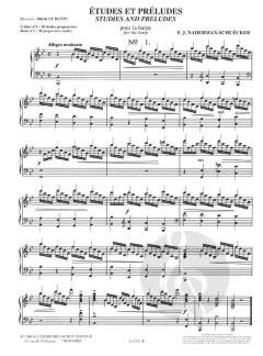 Etudes et Preludes Vol. 1 von J. Henry Naderman 