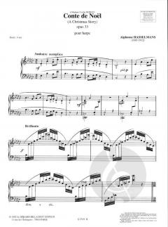 Conte de Noel Opus 33 von Alphonse Hasselmans 