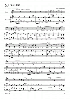 Puccini: Canti per voce e pianoforte von Giacomo Puccini 