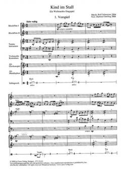 Kind im Stall (Rolf Schweizer) 