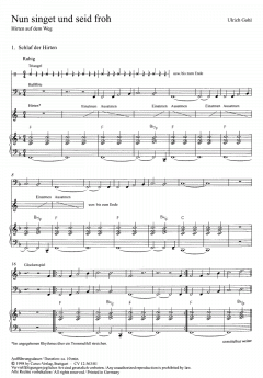 Nun singet und seid froh (Ulrich Gohl) 