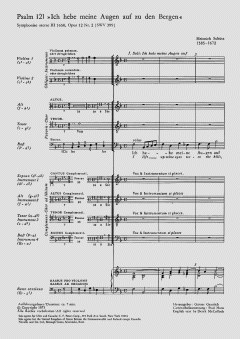 Ich hebe meine Augen auf zu den Bergen (Heinrich Schütz) 