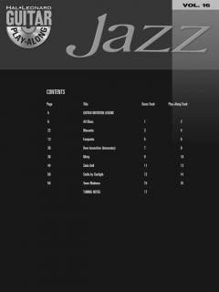 Guitar Play-Along Vol. 16: Jazz 