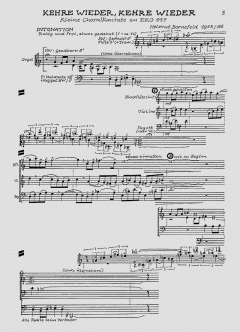 Kehre wieder, kehre wieder BoWV 63 (Helmut Bornefeld) 