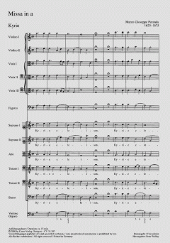 Missa in a-Moll (Marco Gioseppe Peranda) 