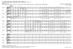 Groß sind die Werke des Herrn (Gottfried August Homilius) 