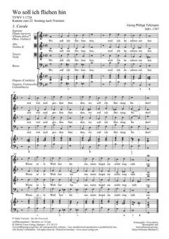Wo soll ich fliehen hin TVWV 1:1724 (Georg Philipp Telemann) 