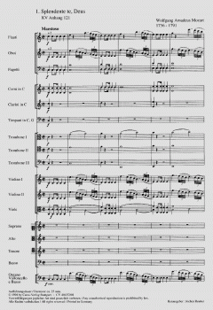 Drei geistliche Hymnen nach den 'Thamos'-Chören von Wolfgang Amadeus Mozart 