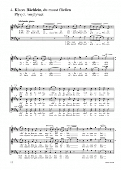 Fünf russische Volkslieder für Männerchor a cappella (Modest Mussorgski) 