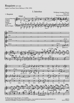 Requiem KV626 von Wolfgang Amadeus Mozart 