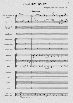 Requiem KV626 von Wolfgang Amadeus Mozart 