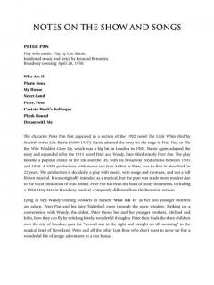 Peter Pan von Leonard Bernstein 