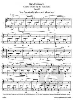 Kinderszenen op. 15 (Scenes From Childhood) von Robert Schumann 