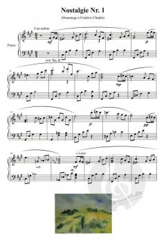 Nostalgie Nr. 1-7 - Klavierstücke en hommage (mit CD) von Cornelia Hagen für Klavier solo im Alle Noten Shop kaufen