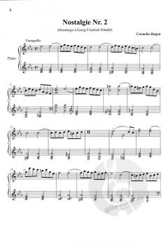 Nostalgie Nr. 1-7 - Klavierstücke en hommage (mit CD) von Cornelia Hagen für Klavier solo im Alle Noten Shop kaufen